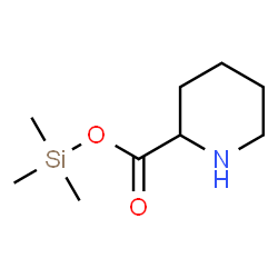 2-Piperidinecarboxylic acid trimethylsilyl ester结构式