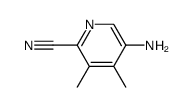 2-Pyridinecarbonitrile,5-amino-3,4-dimethyl-(9CI) Structure