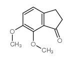 6,7-二甲氧基-1-茚满酮结构式