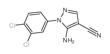 5-氨基-1-(3,4-二氯苯基)-1H-吡唑-4-甲腈图片