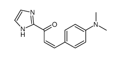 (4-(dimethylamino)cinnamoyl)imidazole structure