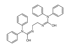 3-[2-(diphenylcarbamoylamino)ethyl]-1,1-diphenylurea Structure