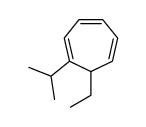 7-ethyl-1-propan-2-ylcyclohepta-1,3,5-triene Structure