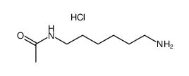 N-Acetyl-1,6-diaminohexane hydrochloride结构式