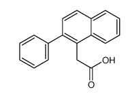 2-(2-phenylnaphthalen-1-yl)acetic acid Structure