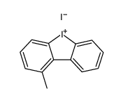 1-methyl-dibenzoiodolium, iodide Structure