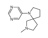 7-methyl-1-pyrimidin-5-yl-1,7-diazaspiro[4.4]nonane Structure