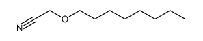 octyloxy-acetonitrile Structure