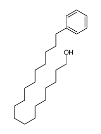 18-phenyloctadecanol Structure