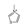 3-methyl-1,3-thiazol-3-ium结构式