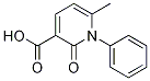 6-Methyl-2-oxo-1-phenyl-1,2-dihydropyridine-3-carboxylic acid Structure