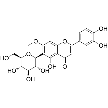 日当药黄素，日本当药黄素，日本獐牙菜素结构式