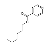 isonicotinic acid hexyl ester结构式