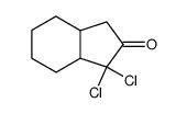 1,1-dichlorooctahydro-2H-inden-2-one Structure