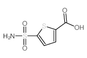 5-sulfamoylthiophene-2-carboxylic acid structure