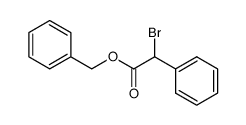 2-bromo-2-phenylacetic acid benzyl ester结构式