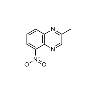 2-甲基-5-硝基喹喔啉结构式