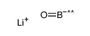 lithium oxoboranide结构式