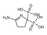 2-iminopyrrolidone-5,5-diphosphonic acid结构式