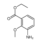 3-氨基-2-甲氧基苯甲酸乙酯结构式