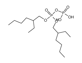 di-(2-ethylhexyl)pyrophosphoric acid结构式