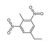 5-ethyl-2-methyl-1,3-dinitro-benzene Structure