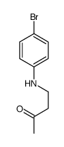 4-(4-bromoanilino)butan-2-one Structure