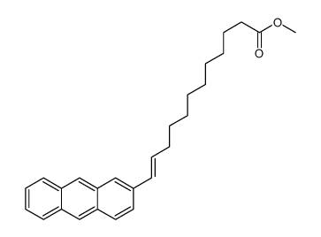 methyl 12-anthracen-2-yldodec-11-enoate Structure