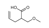 2-(methoxymethyl)pent-4-enoic acid Structure