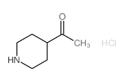 1-(Piperidin-4-yl)ethanone hydrochloride Structure