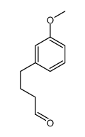 4-(3-methoxyphenyl)butanal Structure