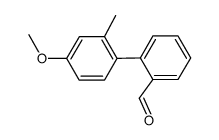 4'-methoxy-2'-methyl-[1,1'-biphenyl]-2-carbaldehyde结构式