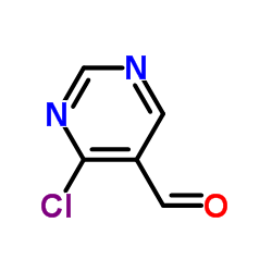 4-氯-5-嘧啶甲醛结构式