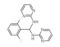 2,2-(2,6-Dichlorobenzylidenediimino)dipyrimidine Structure