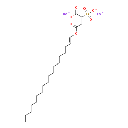 disodium 4-(octadecenyl) 2-sulphonatosuccinate picture