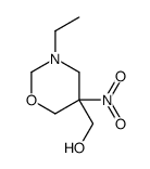 (3-ethyl-5-nitro-1,3-oxazinan-5-yl)methanol Structure