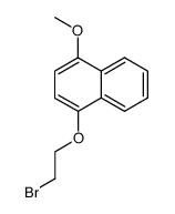 1-(2-bromoethoxy)-4-methoxynaphthalene结构式