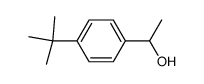 1-(4-tert-butylphenyl)ethanol structure