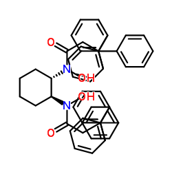 (1S,2S)-N,N'-Dihydroxy-N,N'-bis(3,3,3-triphenylpropionyl)cyclohexane-1,2-diamine picture