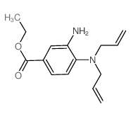 Ethyl 3-amino-4-(diallylamino)benzoate Structure