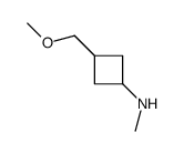 (1s,3s)-3-(甲氧基甲基)-N-甲基-1-环丁胺结构式