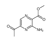 Pyrazinecarboxylic acid, 5-acetyl-3-amino-, methyl ester (9CI) picture