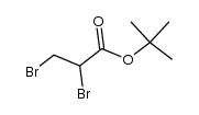 tert-butyl 2,3-dibromopropionate结构式