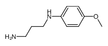 N1-(4-methoxyphenyl)propane-1,3-diamine Structure