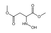 dimethyl 2-(hydroxyamino)butanedioate结构式