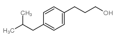 3-(4-ISOBUTYL-PHENYL)-PROPAN-1-OL structure