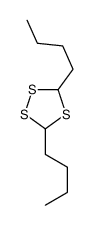 3,5-dibutyl-1,2,4-trithiolane结构式