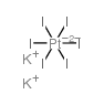 六碘铂酸钾结构式