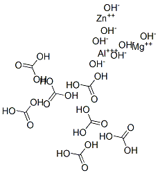 Aluminum magnesium zinc carbonate hydroxide结构式