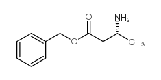 (R)-3-氨基丁酸苄酯结构式